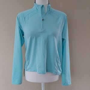 C9 by Champion Cropped Vented Athletic Top M Blue